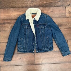 Levi's Sherpa Lined Denim Jacket